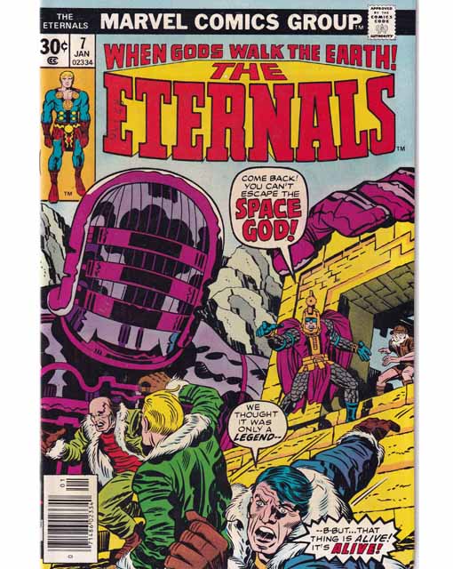The Eternals Issue 7 Marvel Comics Back Issues 071486023340