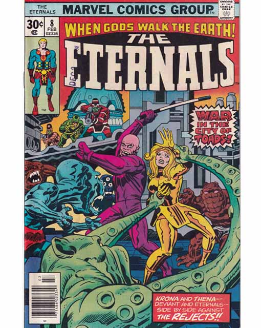 The Eternals Issue 7 Marvel Comics Back Issues 071486023340