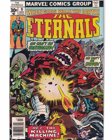 The Eternals Issue 9 Marvel Comics Back Issues 071486023340