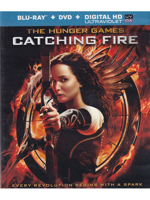 The Hunger Games Catching Fire Blue Ray Movie