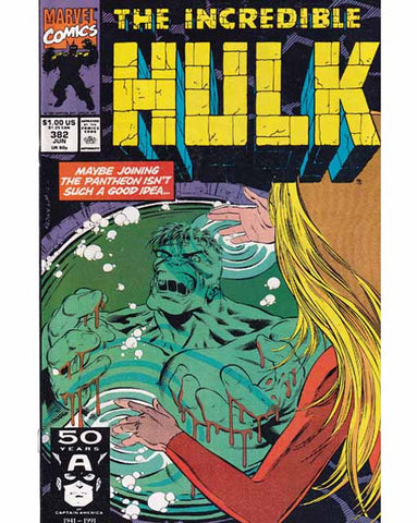 The Incredible Hulk Issue 382 Marvel Comics