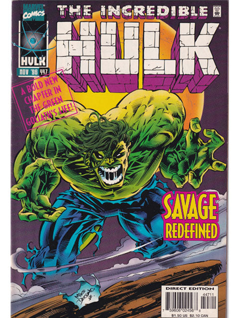 The Incredible Hulk Issue 447 Marvel Comics Back Issues