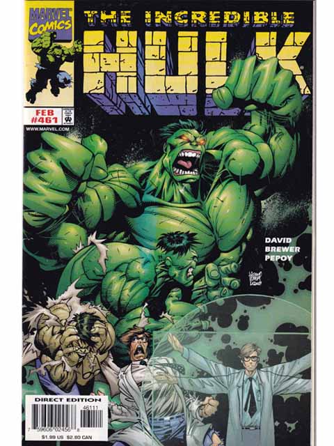 The Incredible Hulk Issue 461 Marvel Comics Back Issues 759606024568