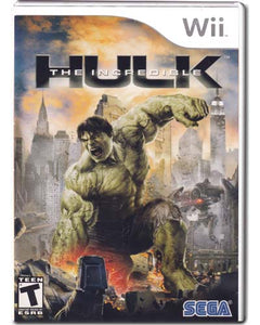 The Incredible Hulk Nintendo Wii Video Game