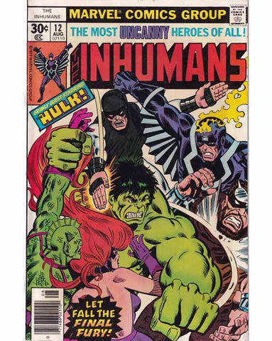 The Inhumans Issue 12 Marvel Comics Back Issues 071486021100