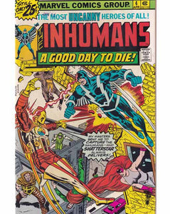 The Inhumans Issue 4 Marvel Comics Back Issues 071486021100
