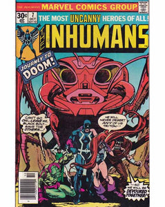 The Inhumans Issue 7 Marvel Comics Back Issues 071486021100