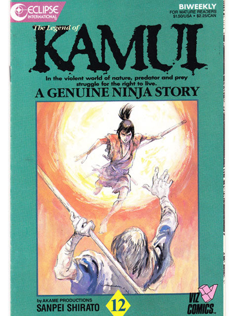 The Legend Of Kamui Issue 12 Eclipse Comics Back Issues