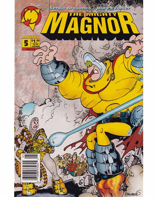 The Mighty Magnor Issue 5 Malibu Comics Back Issue 070989332645