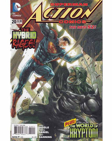 Action Comics Issue 20 The New 52 DC Comics Back Issues 761941306377