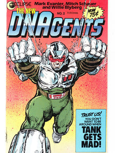 The New DNAgents Issue 2 Eclipse Comics Back Issues