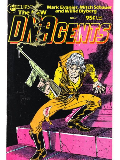 The New DNAgents Issue 7 Eclipse Comics Back Issues