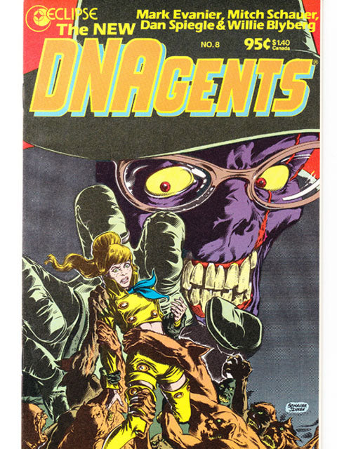 The New DNAgents Issue 8 Eclipse Comics Back Issues
