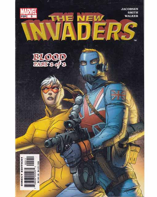 The New Invaders Issue 5 Marvel Comics 759606055265