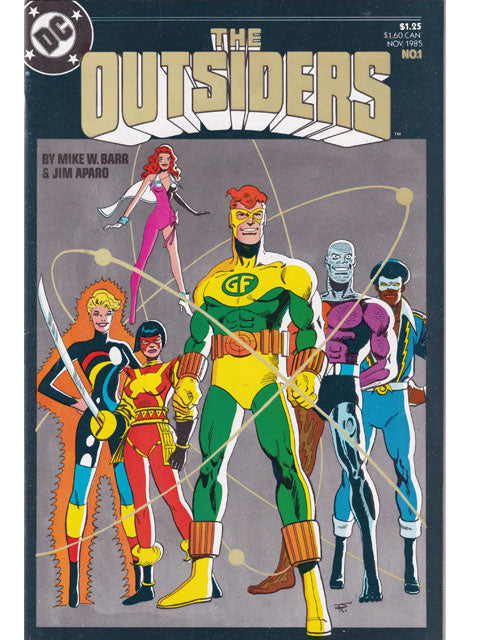 The Outsiders Issue 1 DC Comics Back Issues