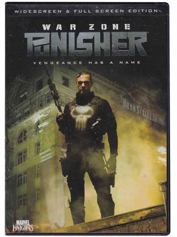 Punisher War Zone DVD Movie 031398107095
