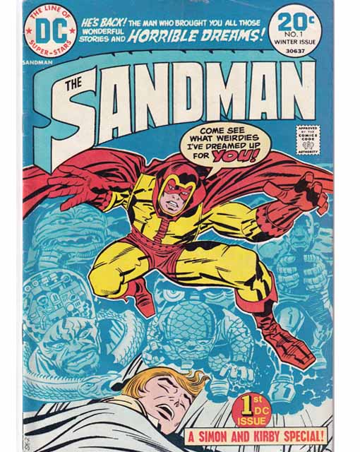 The Sandman Issue 1 Jack kirby DC Comics