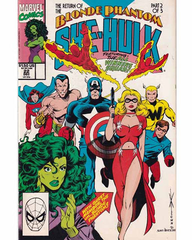 The Sensational She-Hulk Issue 22 Marvel Comics