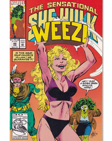 The Sensational She-Hulk Issue 48 Marvel Comics