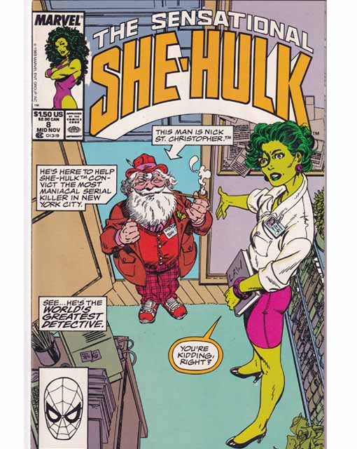 The Sensational She-Hulk Issue 8 Marvel Comics