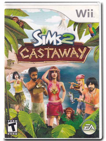 The Sims 2 Castaway Nintendo Wii Video Game 014633158199