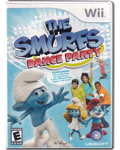 The Smurfs Dance Party Nintendo Wii Video Game 008888176657