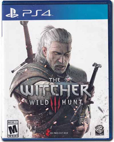 The Witcher Wild Hunt Playstation 4 PS4 Video Game