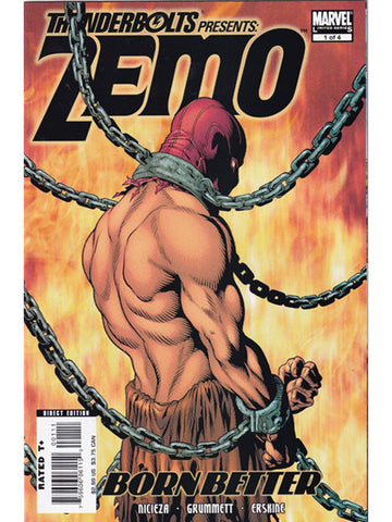 Thunderbolts Presents Zemo Issue 1 Of 4 Marvel Comics Back Issues