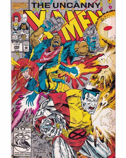 The Uncanny X-Men Issue 292 Marvel Comics Back Issues