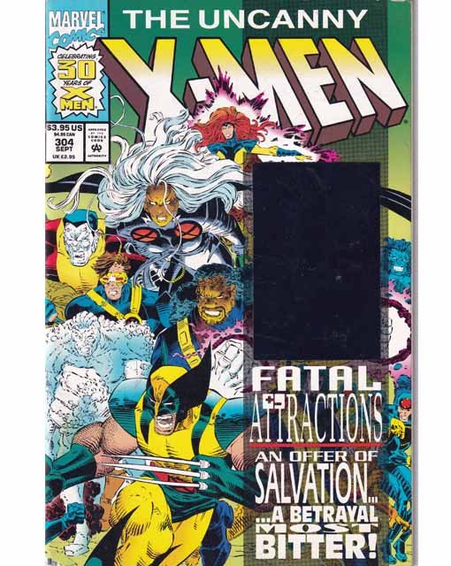 The Uncanny X-Men Issue 304 Marvel Comics Back Issues 071486024613