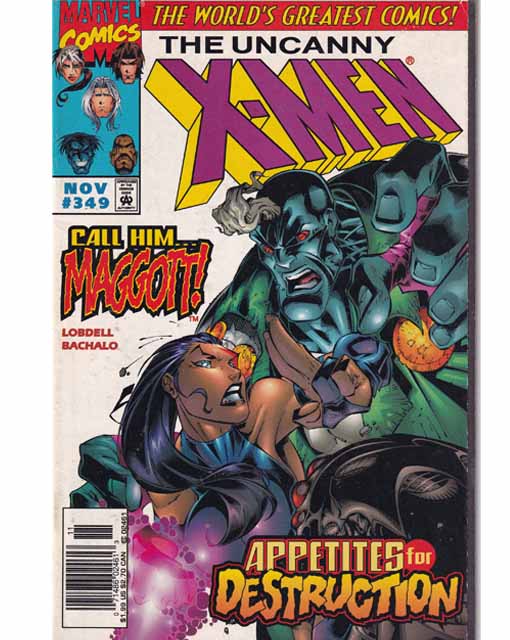The Uncanny X-Men Issue 349 Marvel Comics Back Issues 071486024613