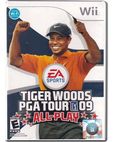 Tiger Woods PGA Tour 09 All-Play Nintendo Wii Video Game