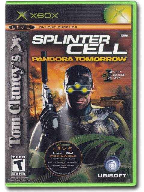 Tom Clancy's Splinter Cell Pandora Tomorrow XBOX Video Game