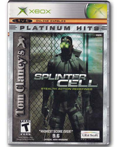 Tom Clancy's Splinter Cell Platinum Hits Edition XBOX Video Game