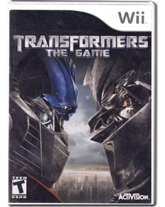 Transformers The Game Nintendo Wii Video Game