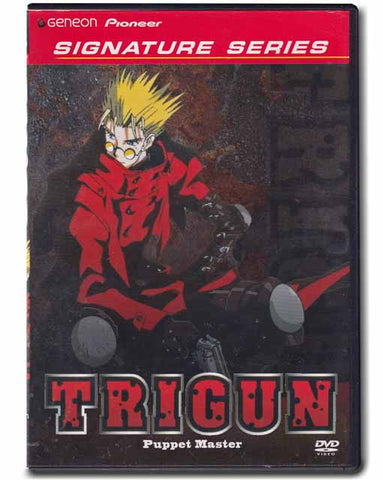 Trigun Puppet Master Signature Series Anime DVD 013023226395