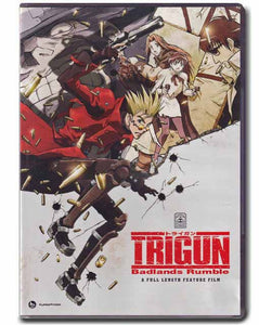 Trigun Badlands Rumble Anime DVD 704400097836