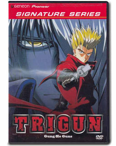 Trigun Gung-Ho Guns Signature Series Anime DVD 013023227590
