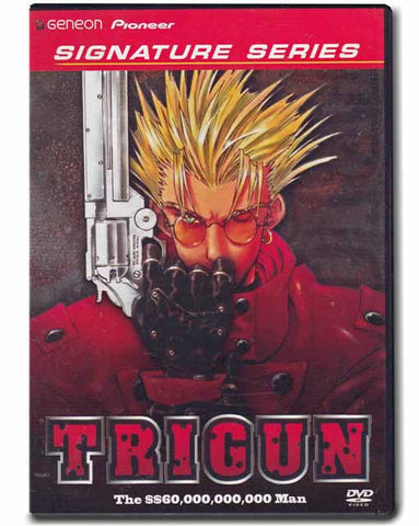 Trigun The $$60,000,000,000 Man Signature Series Anime DVD 013023214392