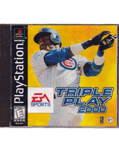 Triple Play 2000 Playstation Original Video Game