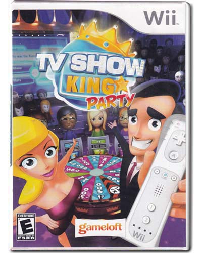 TV Show King Party Nintendo Wii Video Game 897290002018