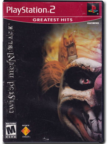 Twisted Metal Black Greatest Hits PlayStation 2 PS2 Video Game 711719710127