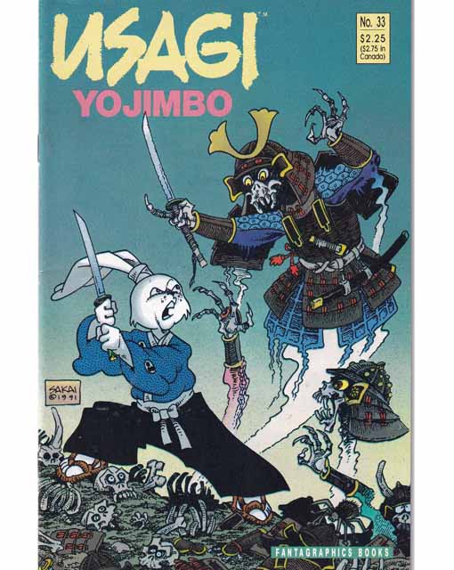 Usagi Yojimbo Issue 33 Fantagraphics Comics Back Issues