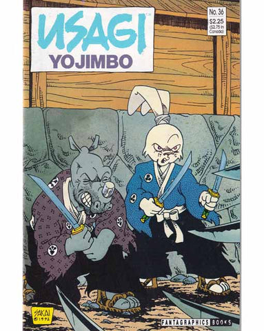 Usagi Yojimbo Issue 36 Fantagraphics Comics Back Issues