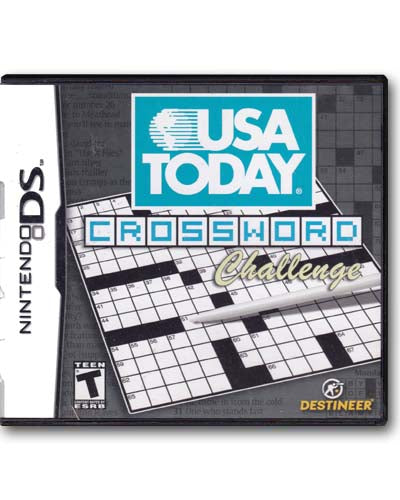 USA Today Crossword Challenge Nintendo DS Video Game