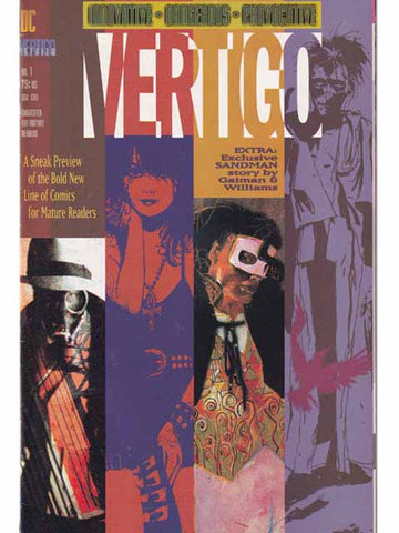 Vertigo Issue 1 Promotional Comic For Sale