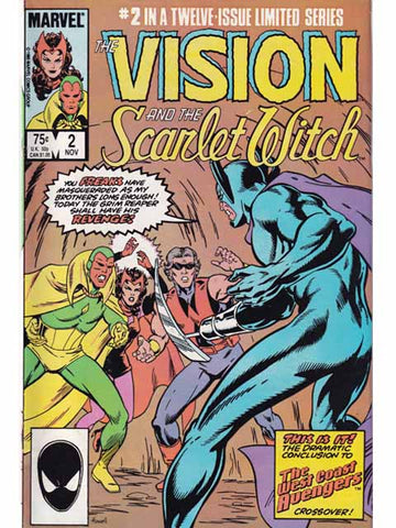 The Vision And The Scarlet Witch Issue 2 Of 12 Marvel Comics Back Issues