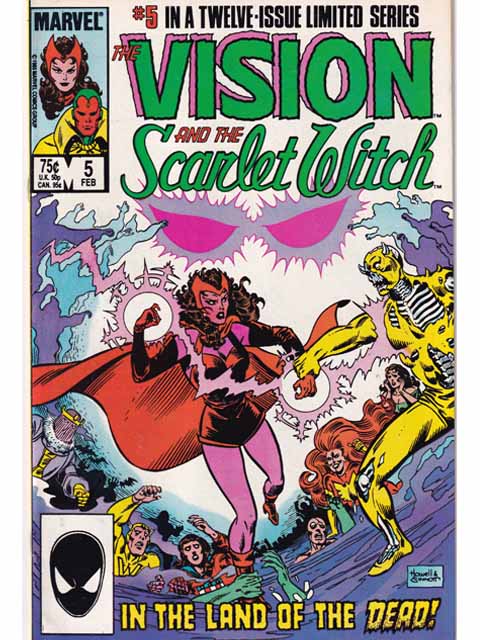 The Vision And The Scarlet Witch Issue 5 Of 12 Marvel Comics Back Issues