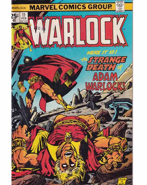 Warlock Issue 11 Vol 1 Marvel Comics