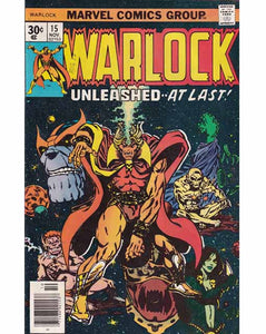 Warlock Issue 15 Vol 1 Marvel Comics